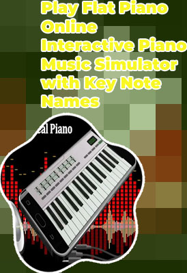 Online piano keyboard